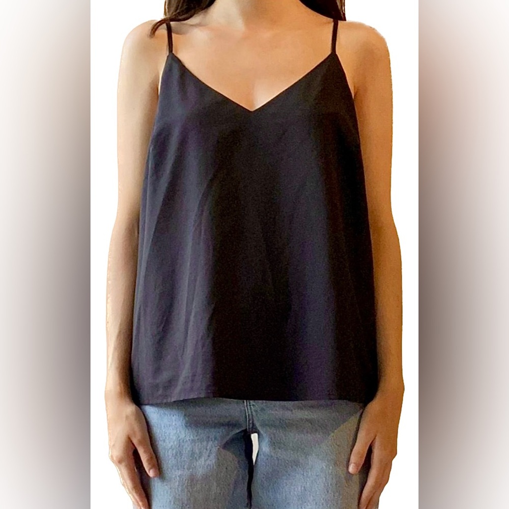 A New Day V Neck Camisole, Black, Small